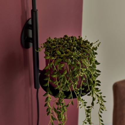 Endon 92726 - Væglampe HALO 1xG9/3W/230V sort/hvid