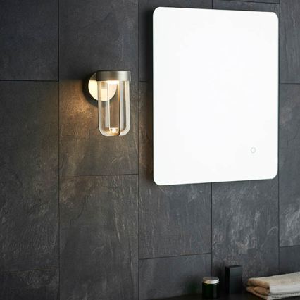 Endon 92782 - LED væglampe til badeværelse LED/8W/230V IP44 2700K mat krom