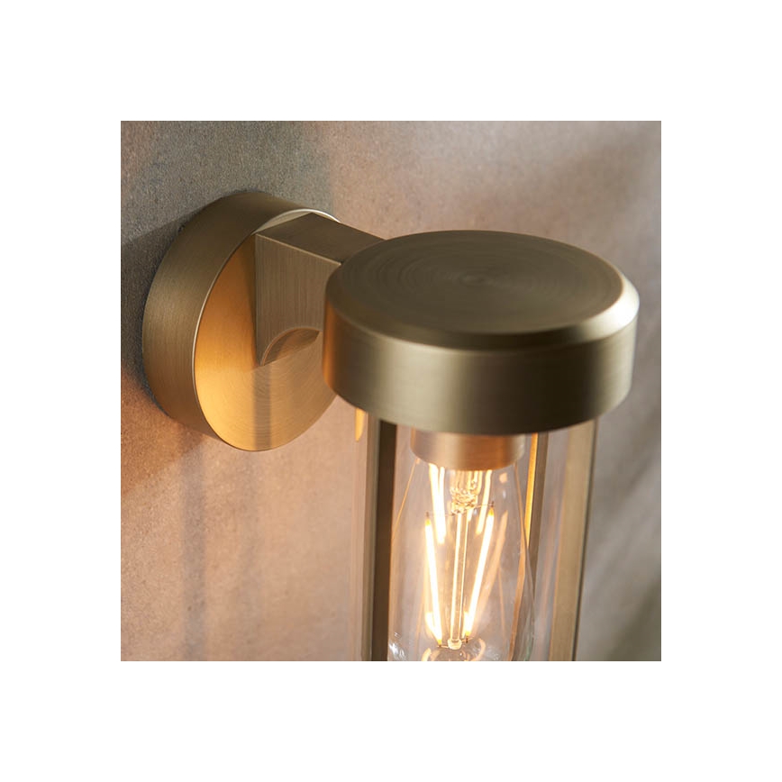 Endon 92855 - Væglampe til badeværelse 1xE27/6W/230V IP44 messing