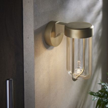Endon 92856 - LED væglampe til badeværelset LED/8W/230V IP44 2700K messing