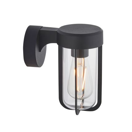 Endon 92859 - Badeværelses væglampe 1xE27/6W/230V IP44 sort