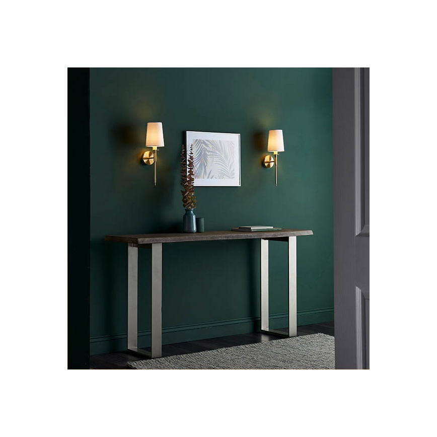 Endon 92955 - Væglampe 1xE14/6W/230V hvid/guld