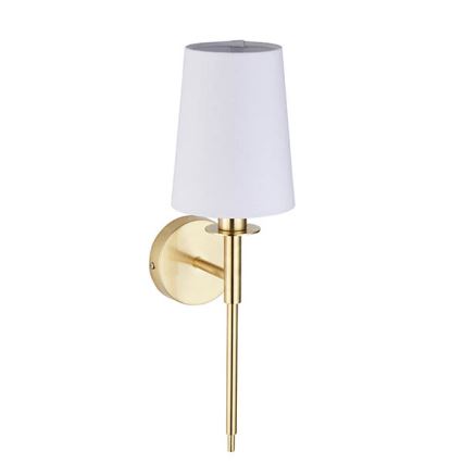 Endon 92955 - Væglampe 1xE14/6W/230V hvid/guld
