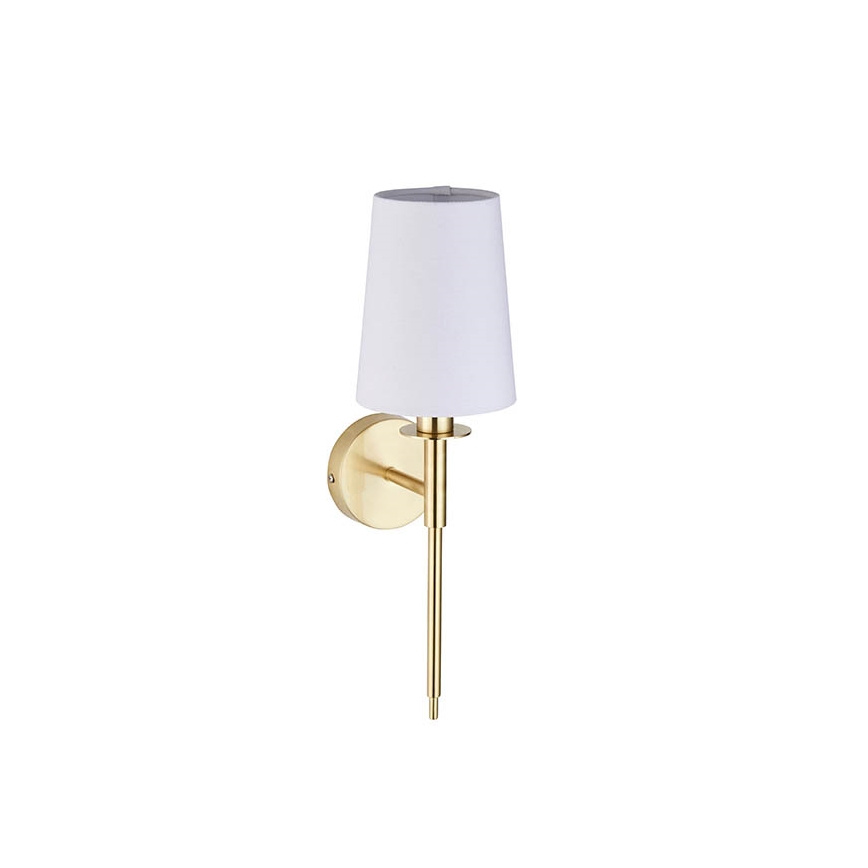 Endon 92955 - Væglampe 1xE14/6W/230V hvid/guld