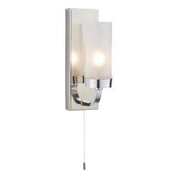 Endon 92960 - Badeværelses væglampe EDREA 1xG9/3W/230V IP44 blank krom