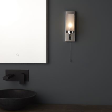 Endon 92960 - Badeværelses væglampe EDREA 1xG9/3W/230V IP44 blank krom