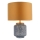 Endon 93067 - Bordlampe ZINNIA 1xE27/10W/230V blå/guld