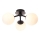 Endon 93489 - Badeværelsesloftlampe FRIO 3xG9/3W/230V IP44 sort