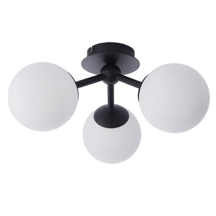 Endon 93489 - Badeværelsesloftlampe FRIO 3xG9/3W/230V IP44 sort