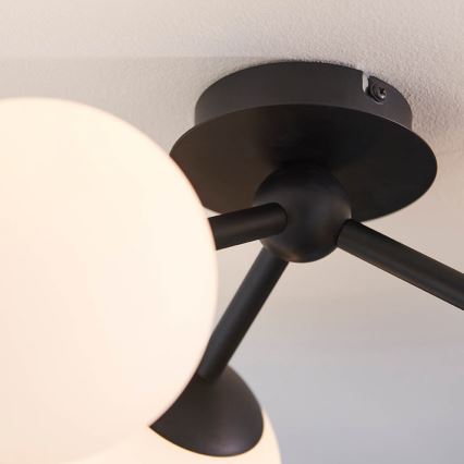Endon 93489 - Badeværelsesloftlampe FRIO 3xG9/3W/230V IP44 sort