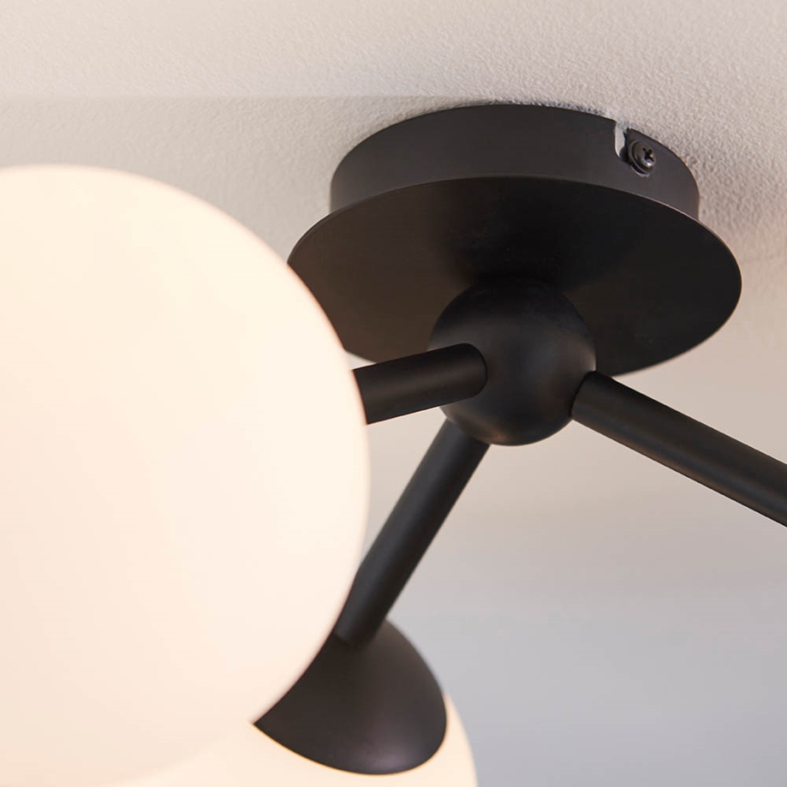 Endon 93489 - Badeværelsesloftlampe FRIO 3xG9/3W/230V IP44 sort