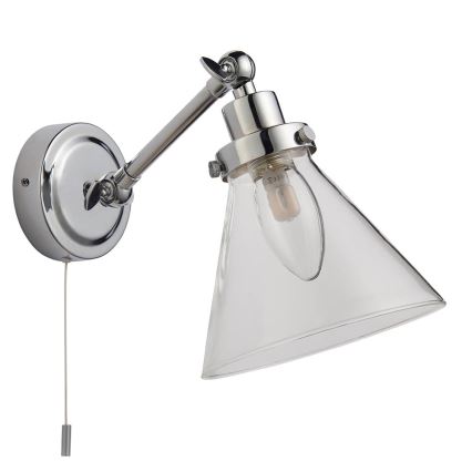 Endon 93853 - Vægspot til badeværelse FARADAY 1xG9/3W/230V IP44 skinnende krom