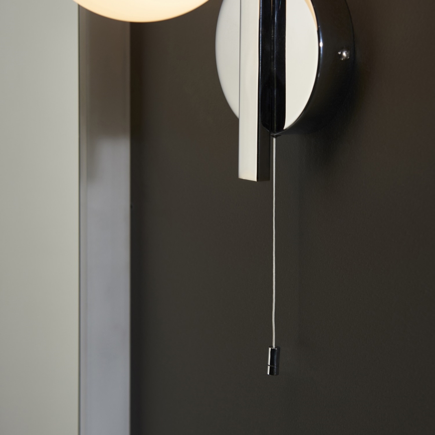 Endon 94080 - Badeværelses væglampe SPA 1xG9/3W/230V IP44 poleret krom