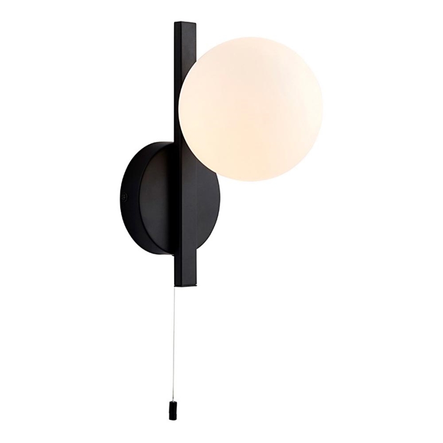 Endon 94081 - SPA badeværelsesvæglampe 1xG9/3W/230V IP44 sort