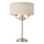 Endon 94369 - Bordlampe HIGHCLERE 3xE14/18W/230V beige/mat krom