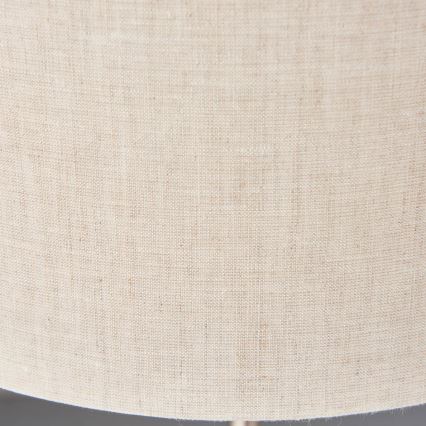 Endon 94369 - Bordlampe HIGHCLERE 3xE14/18W/230V beige/mat krom