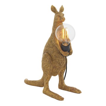 Endon 95075 - Bordlampe KANGAROO 1xE27/10W/230V guld