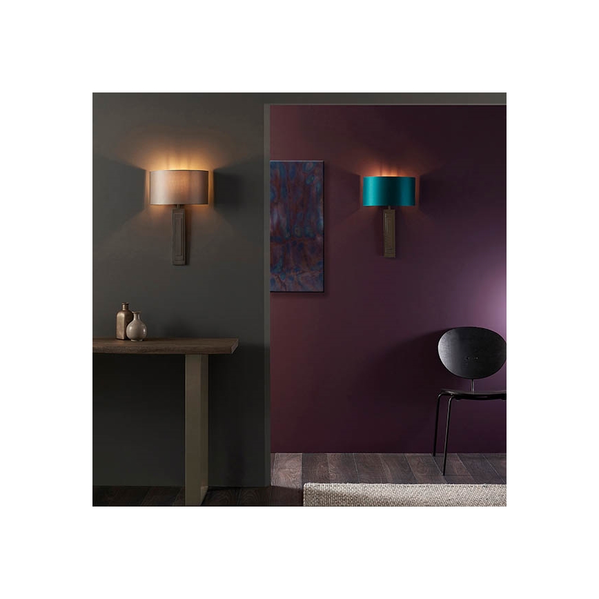 Endon 95271 - Væglampe CARLTON 1xE27/10W/230V bronze