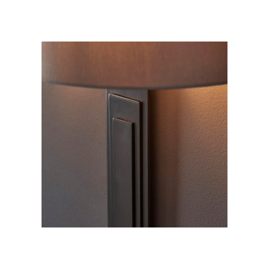 Endon 95271 - Væglampe CARLTON 1xE27/10W/230V bronze