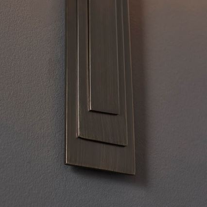Endon 95271 - Væglampe CARLTON 1xE27/10W/230V bronze