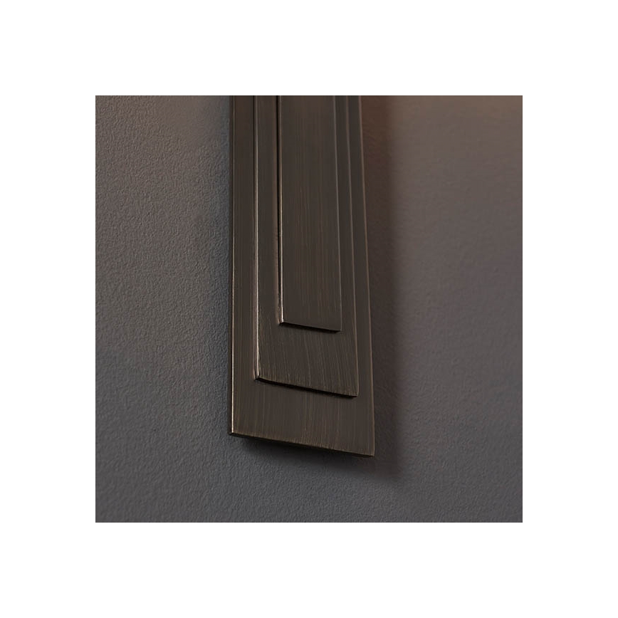 Endon 95271 - Væglampe CARLTON 1xE27/10W/230V bronze