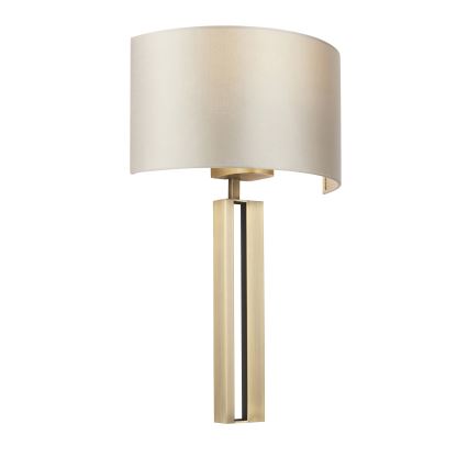 Endon 95452 - Væglampe 1xE27/10W/230V beige/guld