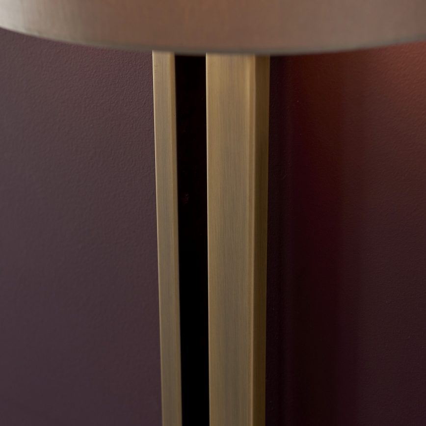 Endon 95452 - Væglampe 1xE27/10W/230V beige/guld