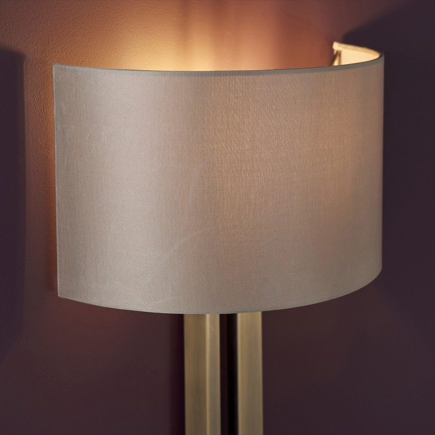 Endon 95452 - Væglampe 1xE27/10W/230V beige/guld