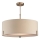 Endon 95834 - Pendellampe HAYFIELD 3xE27/40W/230V mat krom/beige
