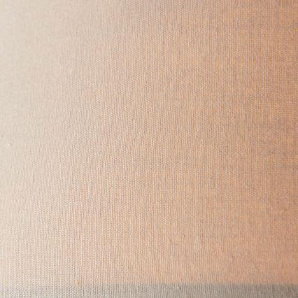 Endon 95834 - Pendellampe HAYFIELD 3xE27/40W/230V mat krom/beige