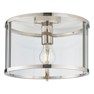 Endon 96150 - HOPTON loftlampe 1xE27/10W/230V, blank krom