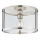 Endon 96150 - HOPTON loftlampe 1xE27/10W/230V, blank krom