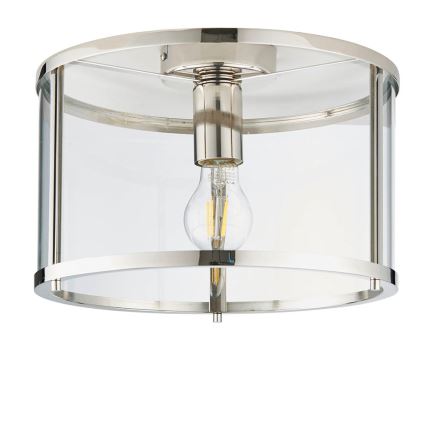 Endon 96150 - HOPTON loftlampe 1xE27/10W/230V, blank krom