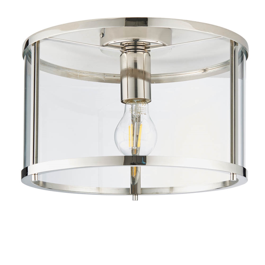Endon 96150 - HOPTON loftlampe 1xE27/10W/230V, blank krom
