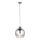 Endon 96442 - Pendel PANTHER 1xE27/10W/230V skinnende krom/røget