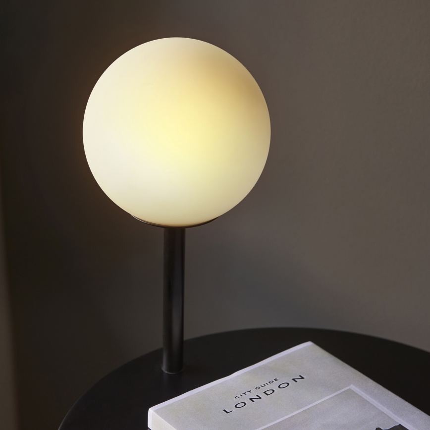 Endon 96713 - Gulvlampe HALO 1xG9/3W/230V sort/hvid