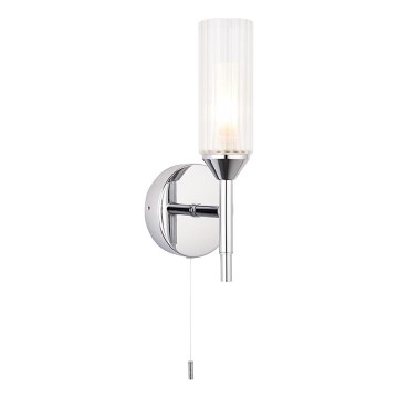 Endon 97171 - Væglampe til badeværelse NATORI 1xG9/3W/230V IP44 skinnende krom