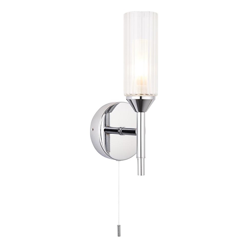 Endon 97171 - Væglampe til badeværelse NATORI 1xG9/3W/230V IP44 skinnende krom