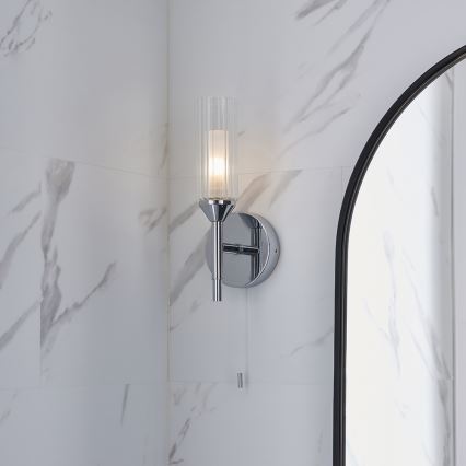 Endon 97171 - Væglampe til badeværelse NATORI 1xG9/3W/230V IP44 skinnende krom