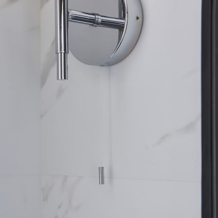 Endon 97171 - Væglampe til badeværelse NATORI 1xG9/3W/230V IP44 skinnende krom