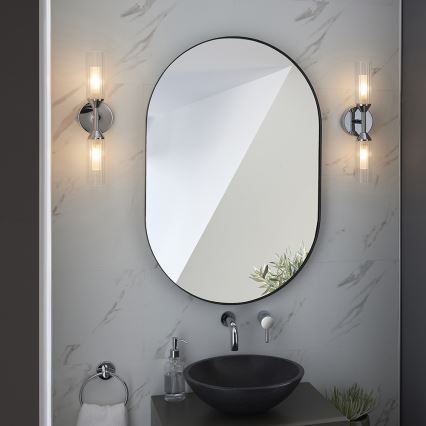Endon 97172 - Badeværelses væglampe NATORI 2xG9/3W/230V IP44 blank krom
