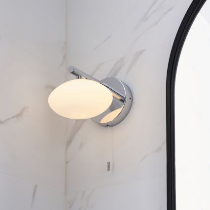 Endon 97181 - Badeværelses væglampe MOBIAS 1xG9/3W/230V IP44 poleret krom