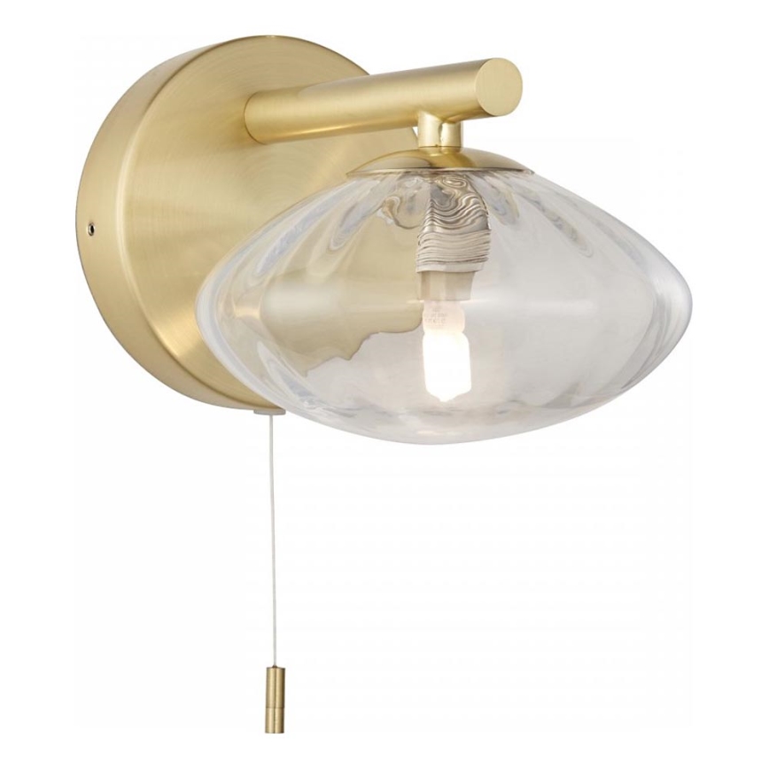 Endon 97182 - Væglampe til badeværelse MOBIAS 1xG9/3W/230V IP44 messing