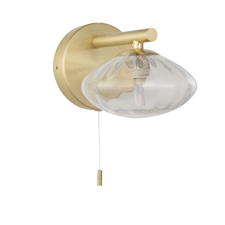 Endon 97182 - Væglampe til badeværelse MOBIAS 1xG9/3W/230V IP44 messing