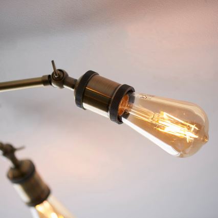 Endon 97244 - Spotlampe HAL 5xE27/10W/230V messing