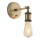 Endon 97245 - Vægspot HAL 1xE27/10W/230V, messing