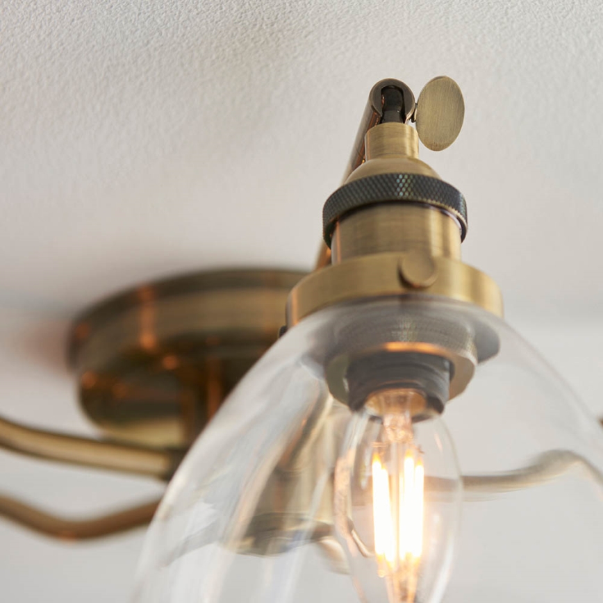 Endon 97248 - Spotlampe HANSEN 5xE14/7W/230V messing