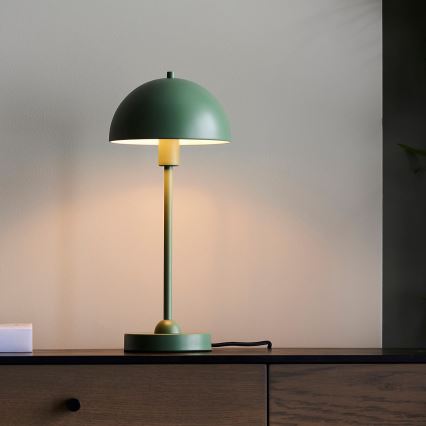 Endon 98495 - Bordlampe SAROMA 1xE14/7W/230V grøn