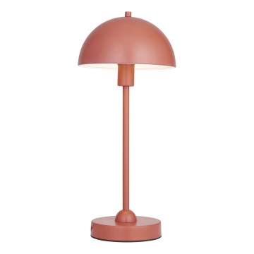 Endon 98496 - Bordlampe SAROMA 1xE14/7W/230V teglfarvet