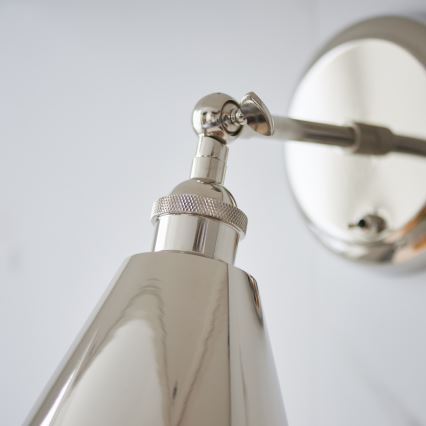 Endon 98716 - Væghængt spotlampe HALLE 1xE14/40W/230V poleret krom